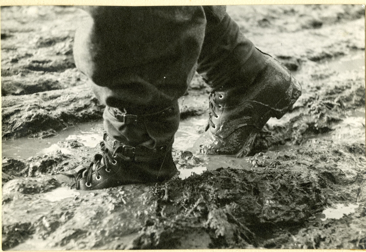 Ingvar Hammar, On a march during the standby period.
