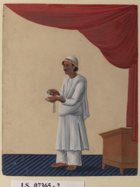 Unknown, One of twelve drawings of musicians and dancing-girls.