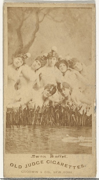 Goodwin & Company, Swan Ballet, from the Actors and Actresses series (N171) for Old Judge Cigarettes