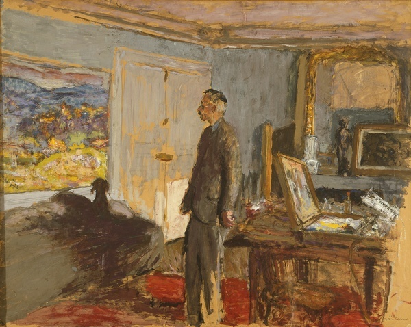 Edouard Vuillard, Maquette pour un portrait de Bonnard