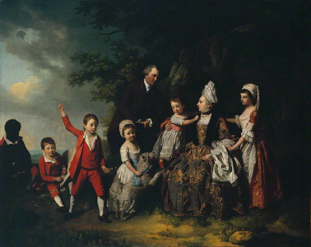 Francis Wheatley, A Family Group in a Landscape