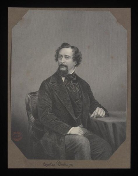 Unknown, Charles Dickens portrait