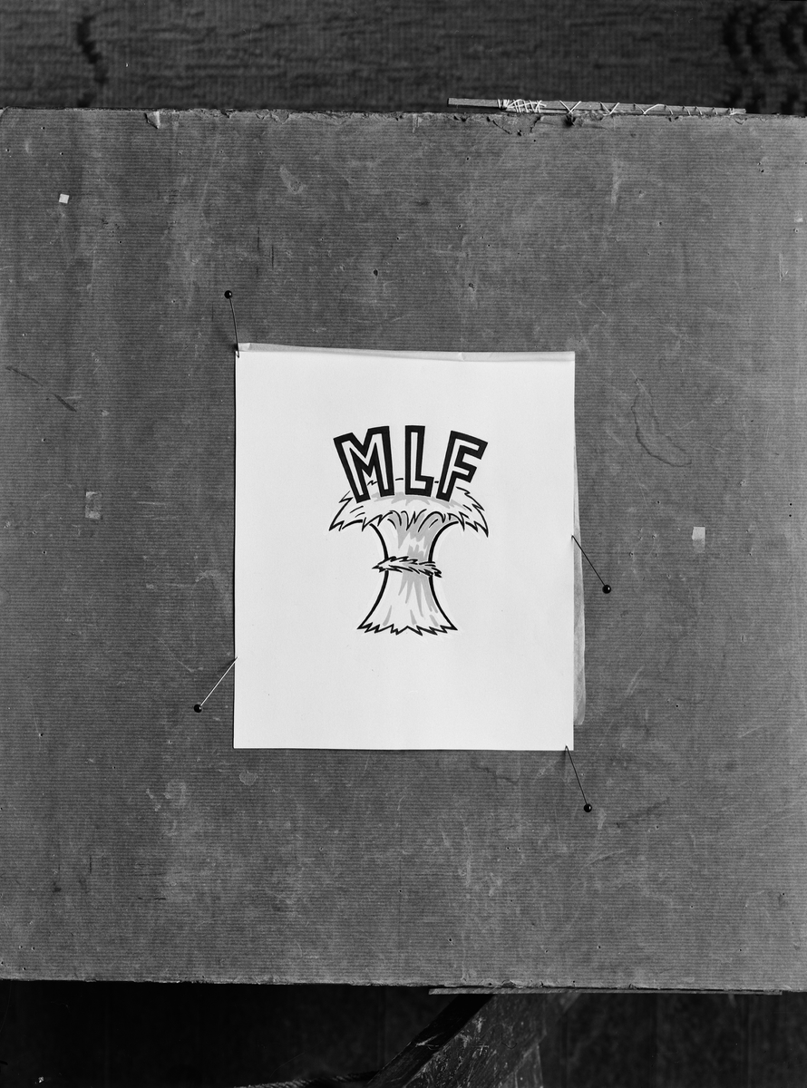 Paul Sandberg, Mälardalens Lantmannaförbund - logotype, november 1946