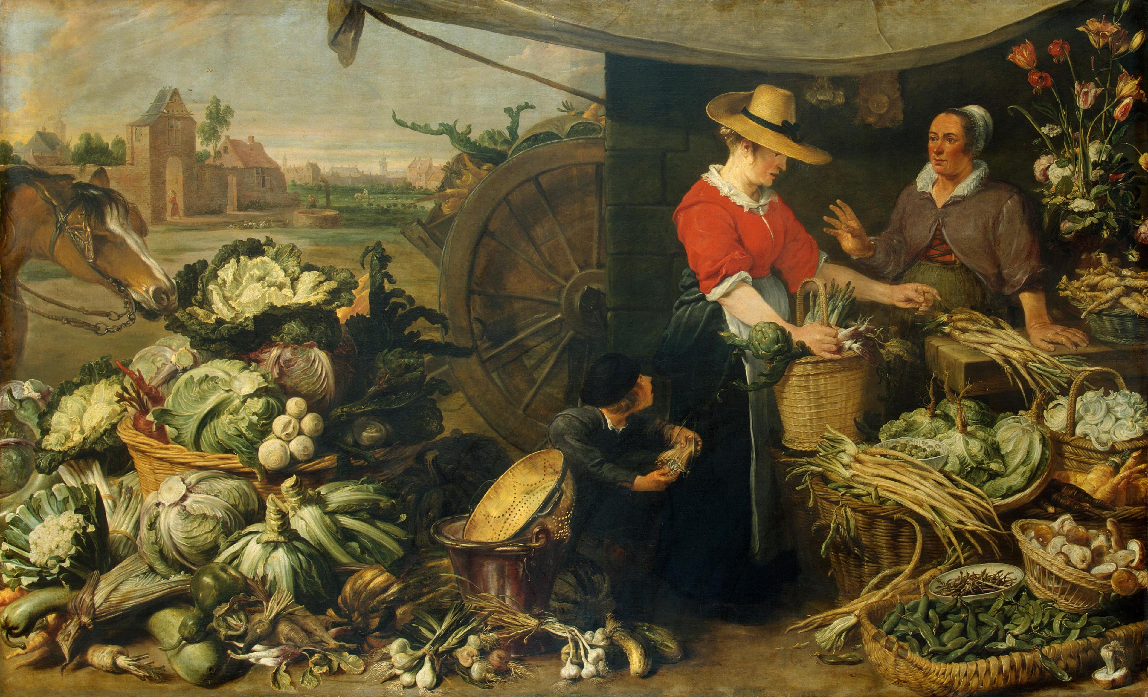Frans Snyders, Greengrocery Stall