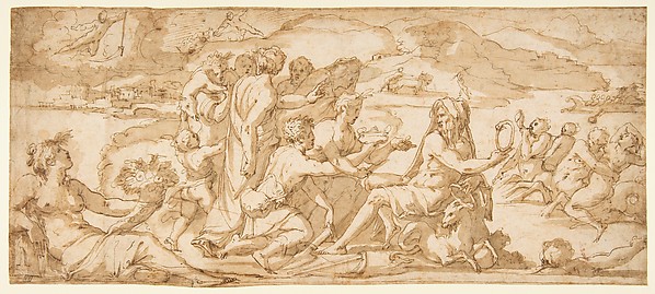 Giorgio Vasari, The First Fruits of the Earth Offered to Saturn