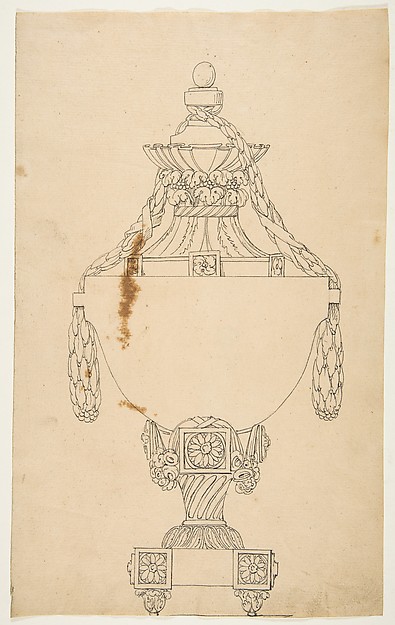 Anonymous, French, 19th century, Design for a Vessel