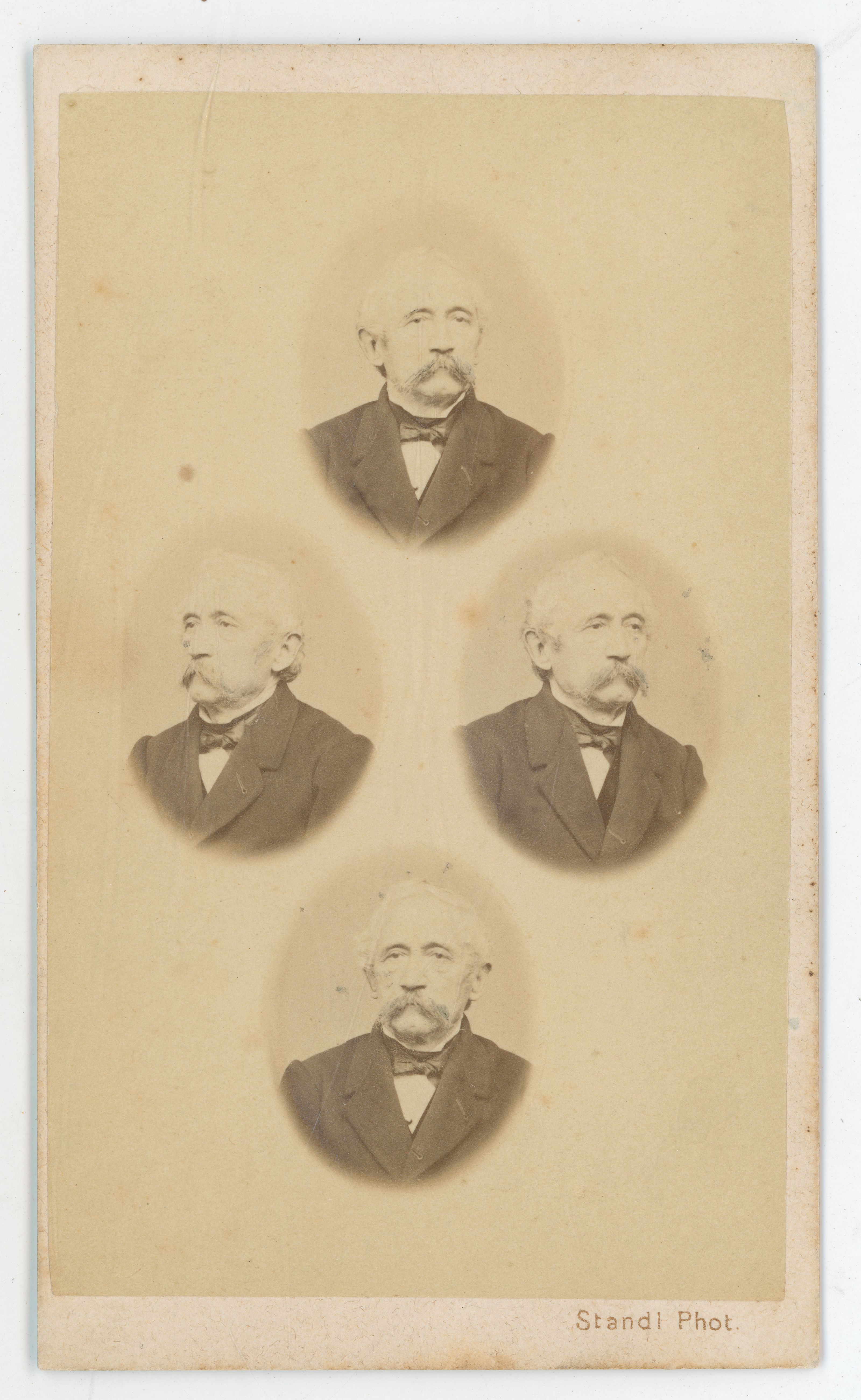 Ivan (27. 10. 1832.––30. 8. 1897.) Standl, Muškarac s brkovima