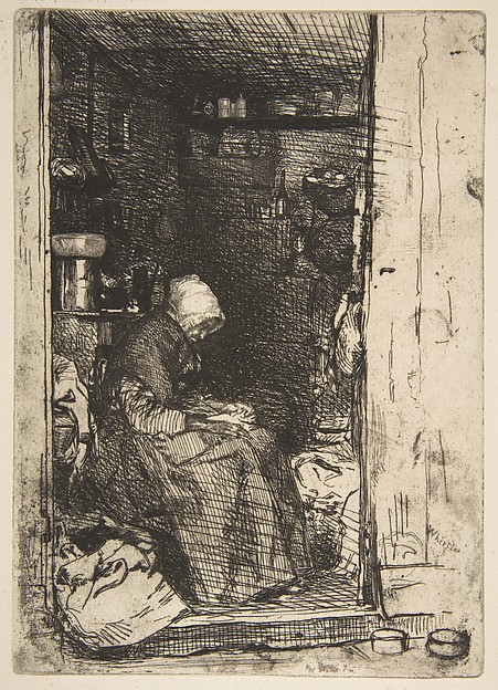 James McNeill Whistler, La Vieille aux Loques