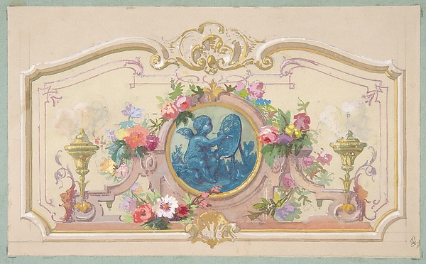 Jules-Edmond-Charles Lachaise, Design fo the Allegory of the Arts