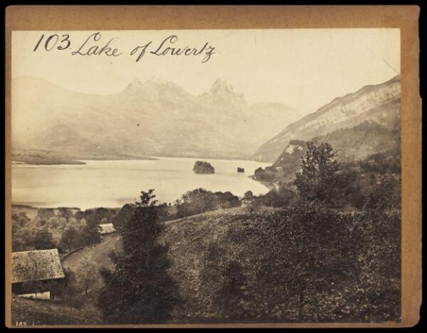 Francis Frith, Lake of Lowertz