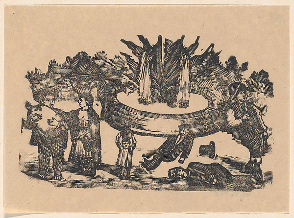 José Guadalupe Posada, Miraculous fountain