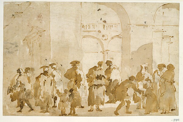 Francesco Guardi, Figure Studies