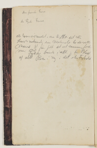 J.A. Jerichau (II), Notater