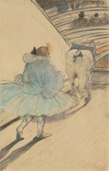 Henri de Toulouse-Lautrec, Au cirque: Entrèe en piste