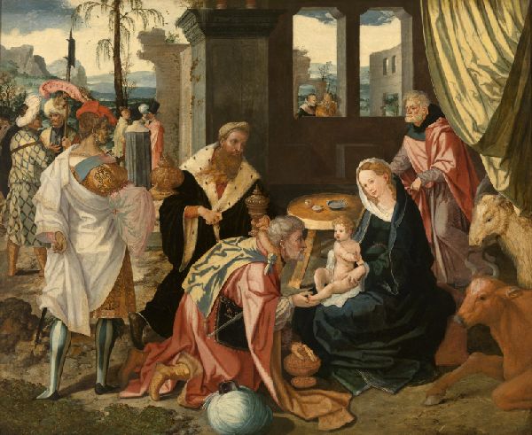 Jan Swart van Groningen, The Adoration of the Magi