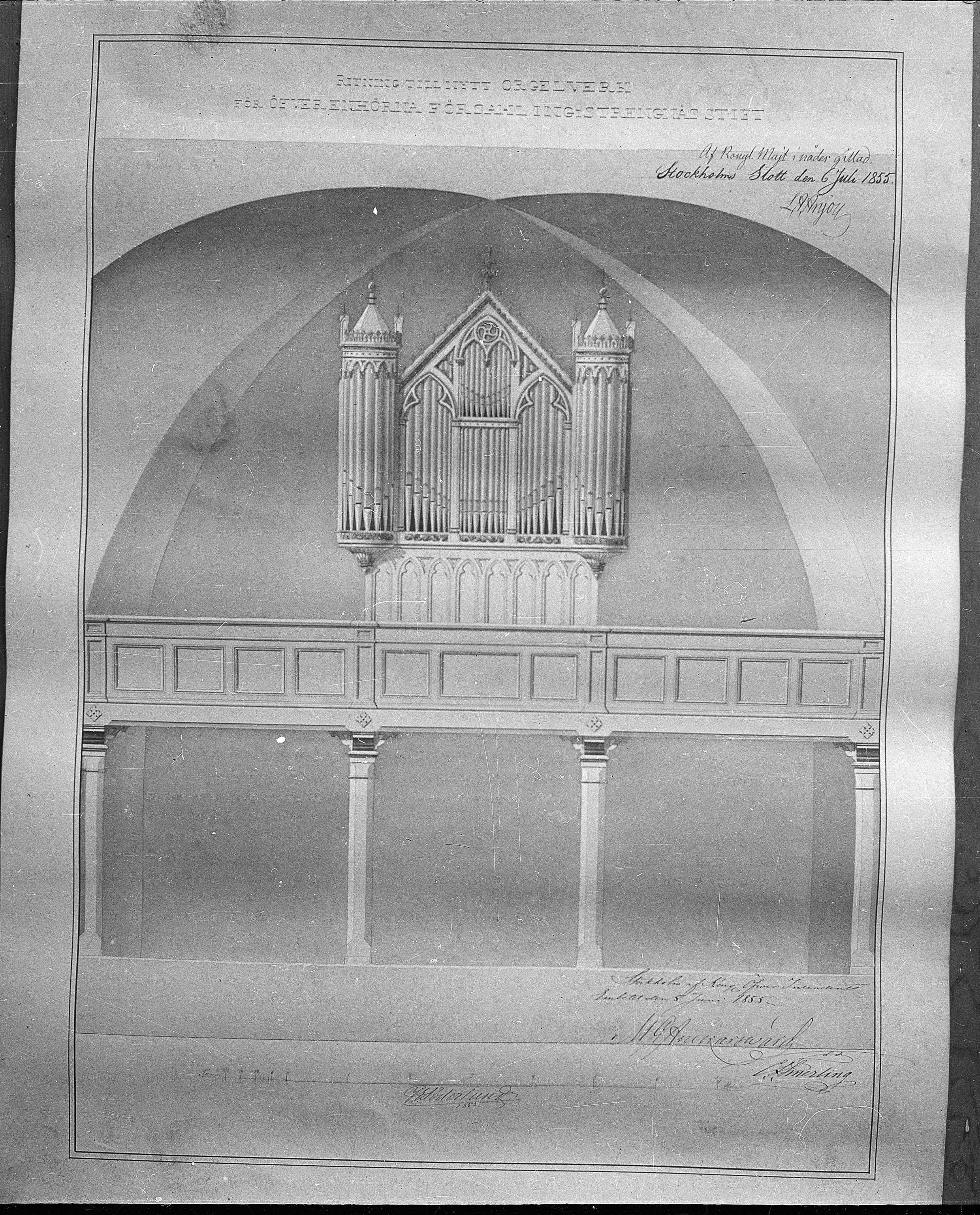 Ivar Schnell, Överenhörna kyrka