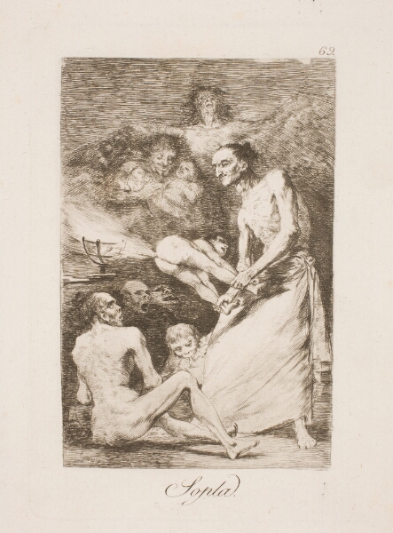 Francisco de Goya, Blæs