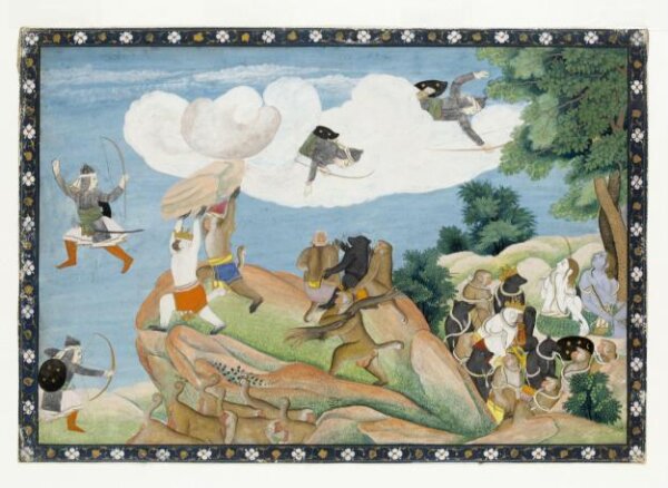 Unknown, Indrajit, Rama and Lakshmana