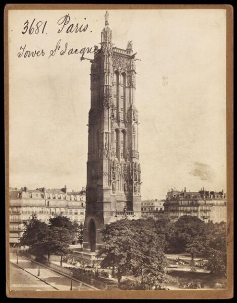 Francis Frith, Tower of St. Jacques.  Paris