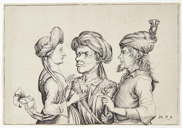Martin Schongauer, Tre orientalere