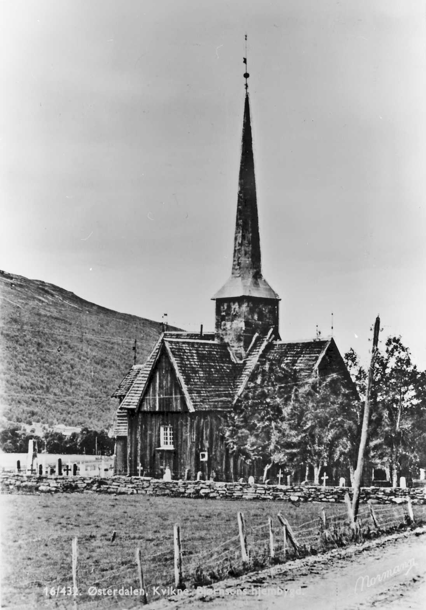Carl Gustav Normann, Kvikne kirke.
