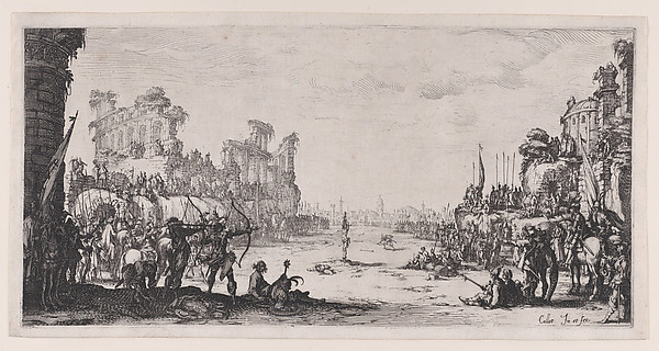 Jacques Callot, The Martyrdom of Saint Sebastian