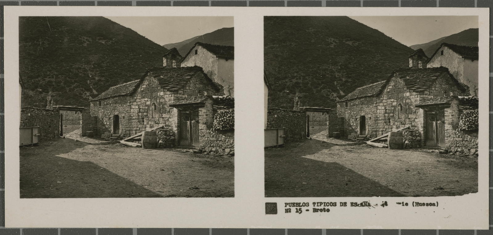 Desconegut, Pueblos typical of Spain (Huesca)