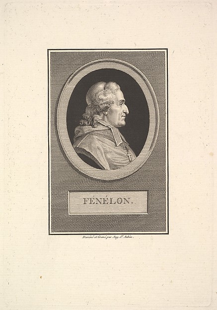 Augustin de Saint-Aubin, Portrait of Fénélon