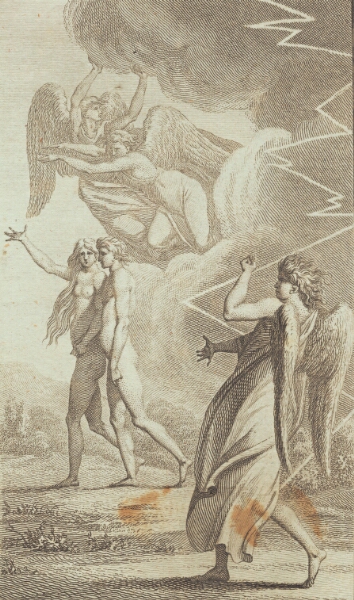 J.F. Clemens, Illustration til Ewalds "Adam og Eva". V