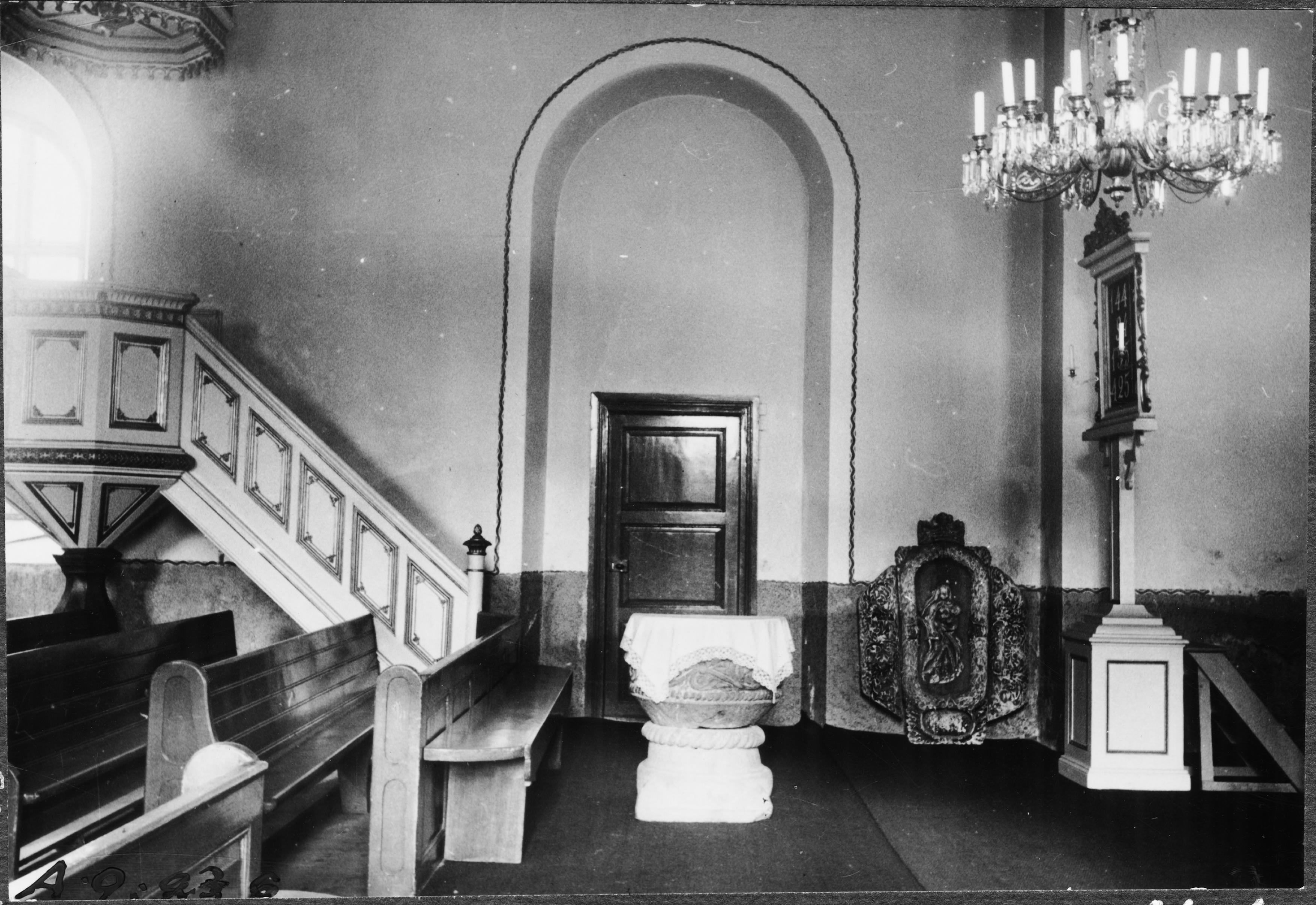 Bertil Berthelson, Tråvads kyrka