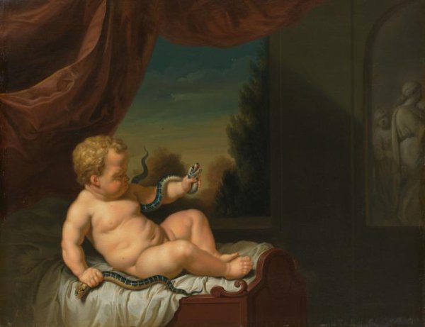 Pieter van der Werff, The Infant Hercules with a Serpent