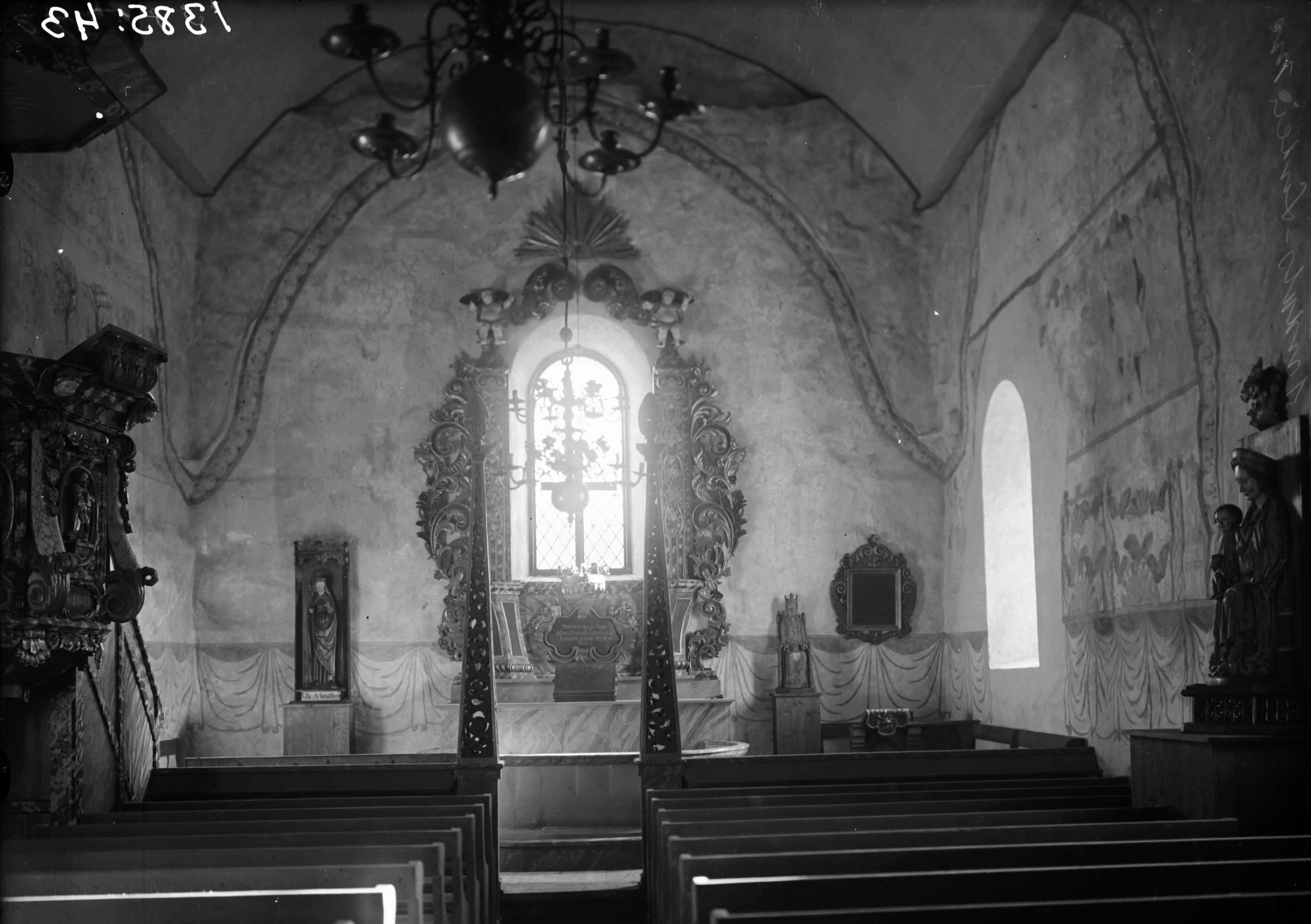 Oscar Svensson, Lidens gamla kyrka