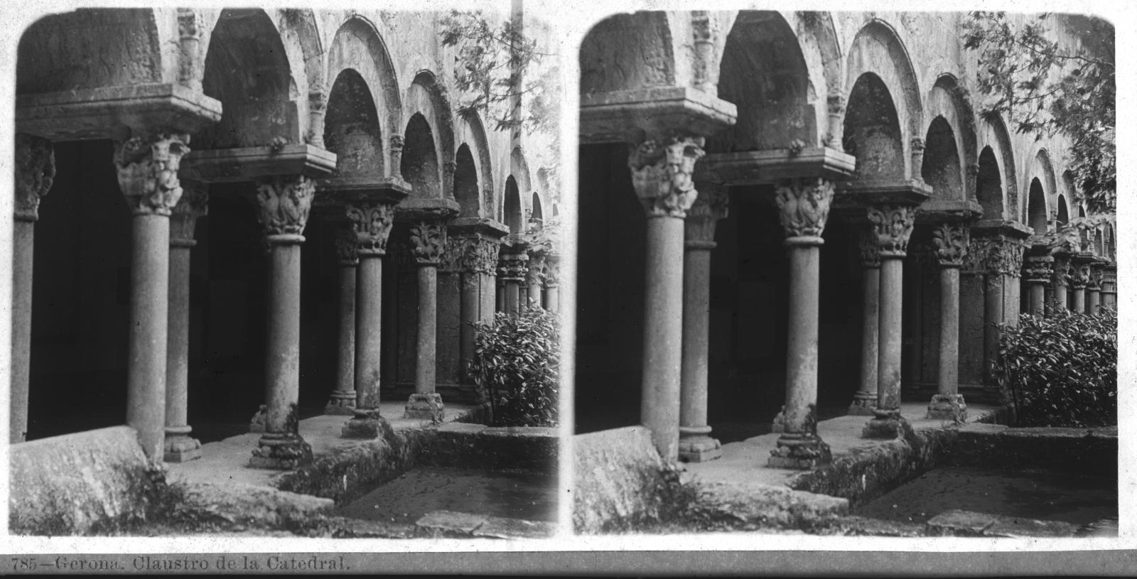 Desconegut, 785 - Gerona. Claustro de la Catedral
