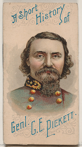 W. Duke, Sons & Co., A Short History of General George Edward Pickett, from the Histories of Generals series of booklets (N78) for Duke brand cigarettes