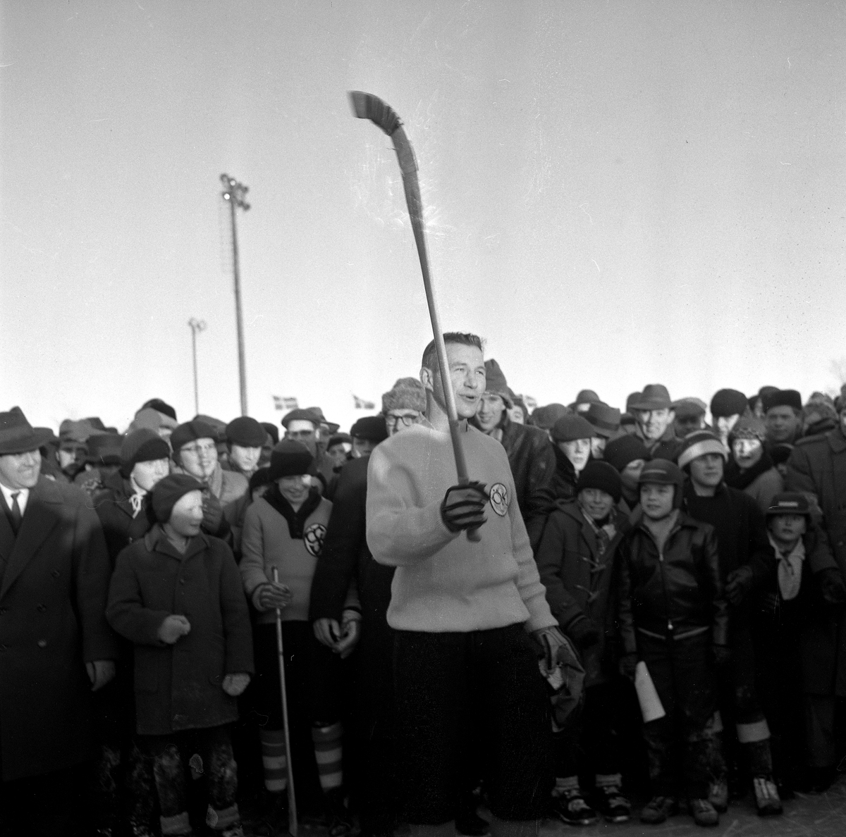 Örebro Kuriren, Bandy ÖSK-Västerås. January 26, 1959.