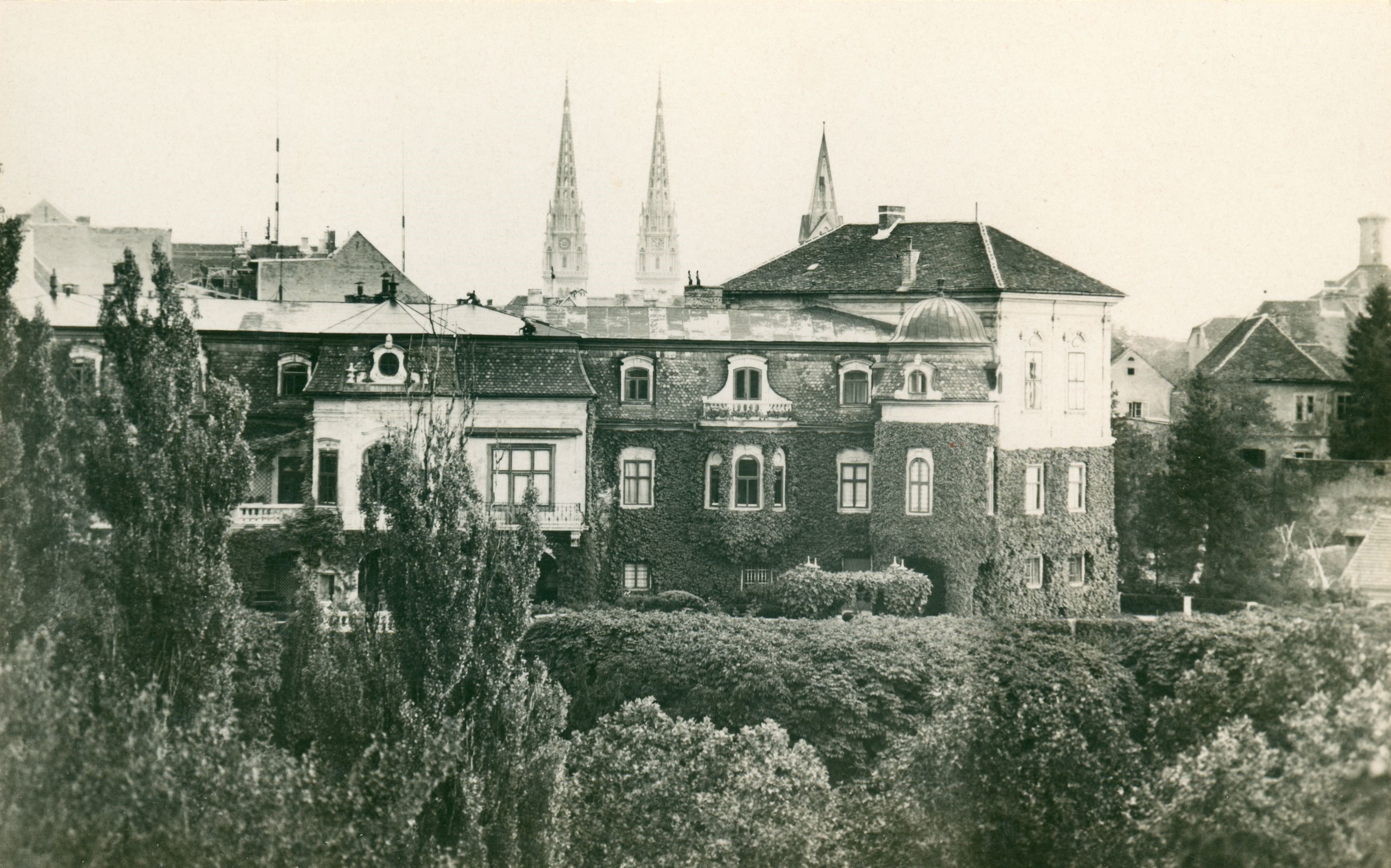 Vladimir Horvat, Zagreb (Visoka ulica) - Zapadno pročelje