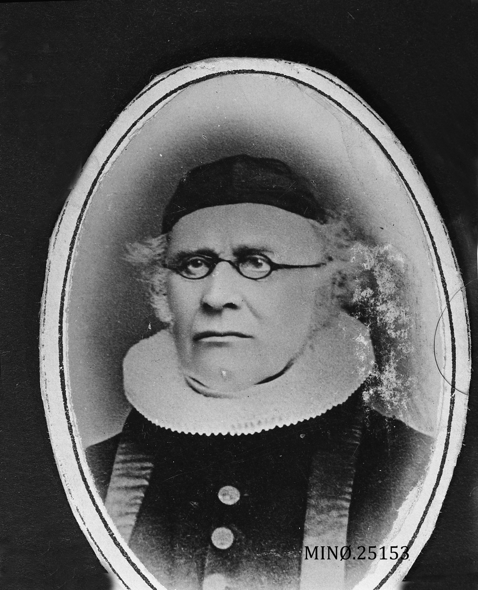 Ukjent, Portrett av Brostrup Müller (1806-1870), Alvdals første prest.