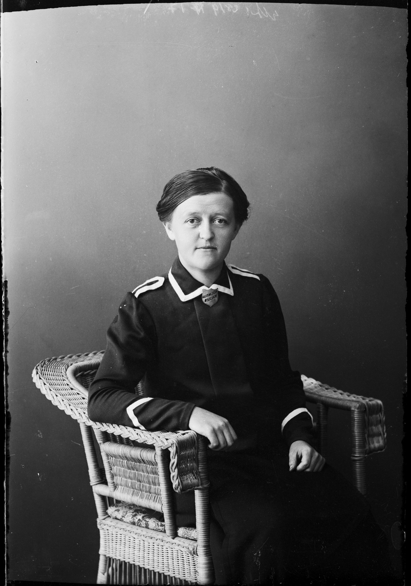 Skötsner-Edhlund, Frälsningssoldat - Löjtnant M. Wallenius, Östhammar, Uppland 1917