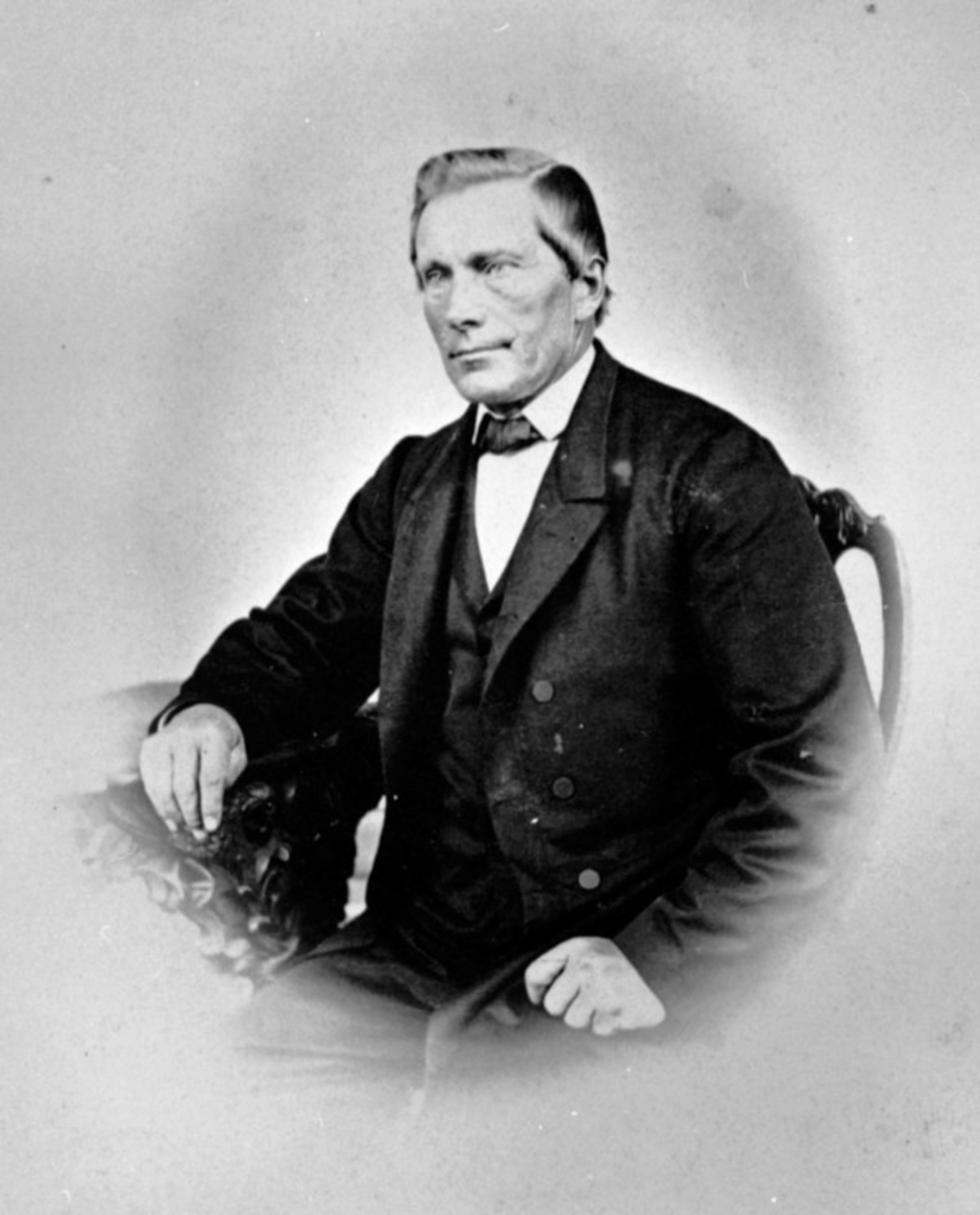 Anno Domkirkeodden, Paul Hansen Eeg (1817-1882) Eik, Helgøya.