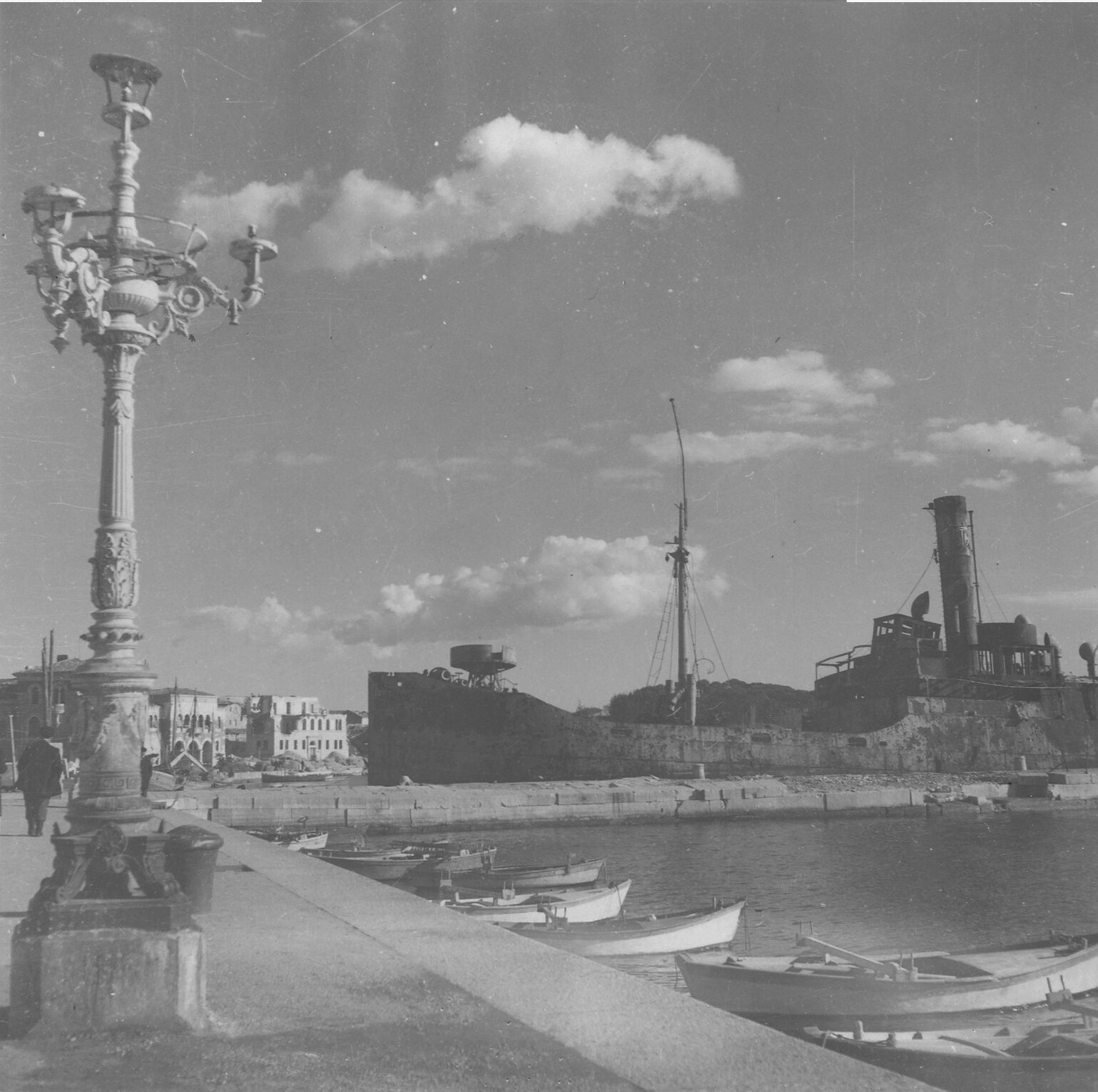 Branko Fučić, Poreč, luka