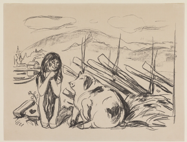 Edvard Munch, Omega og svinet