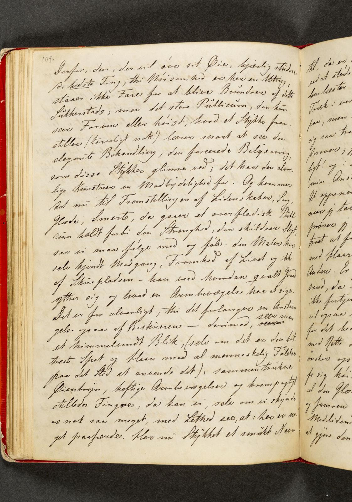 Johan Thomas Lundbye, Dagbog. Side 104