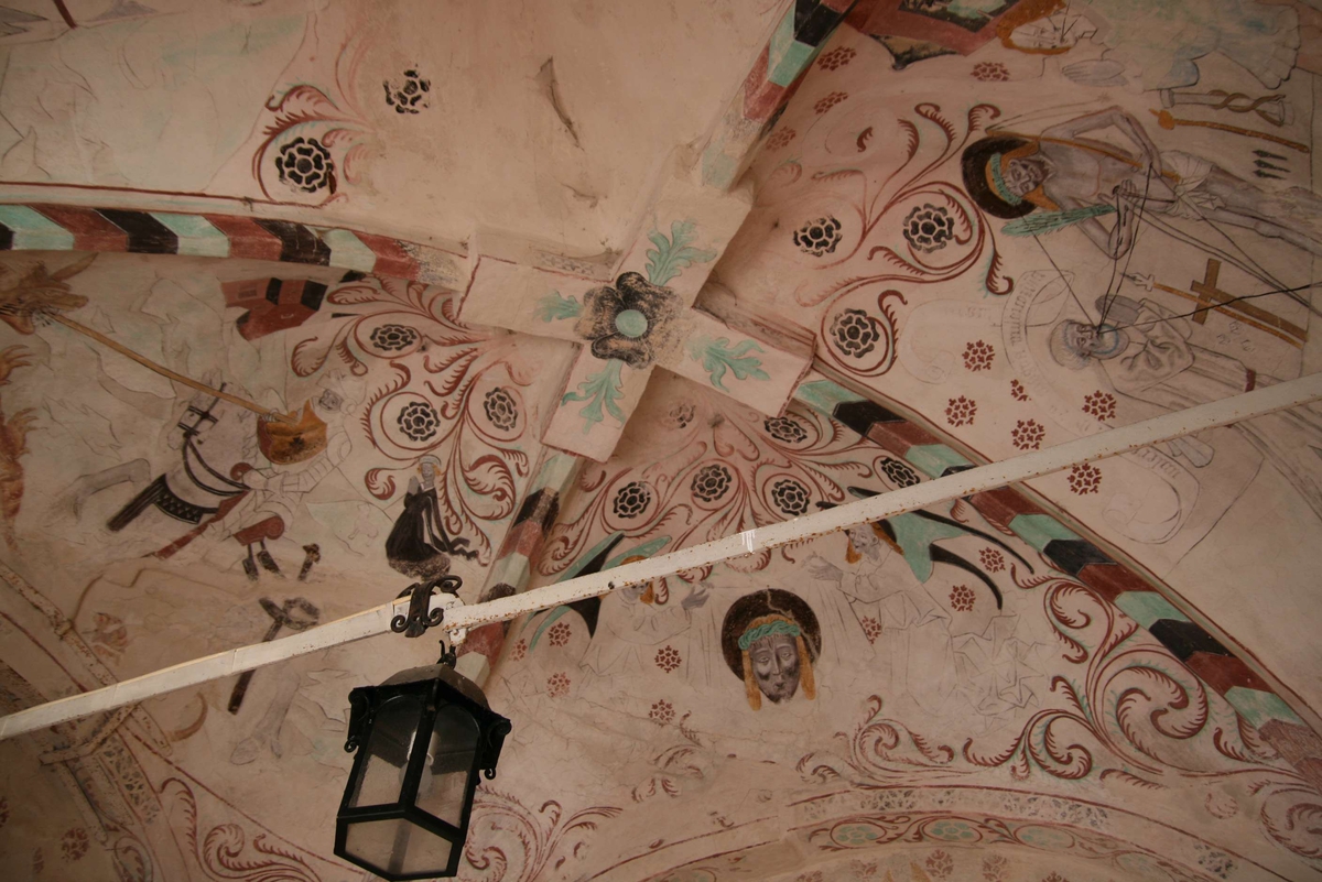 Johan Dellbeck, Kalkmålning i Härnevi kyrka, Härnevi socken, Uppland 2008