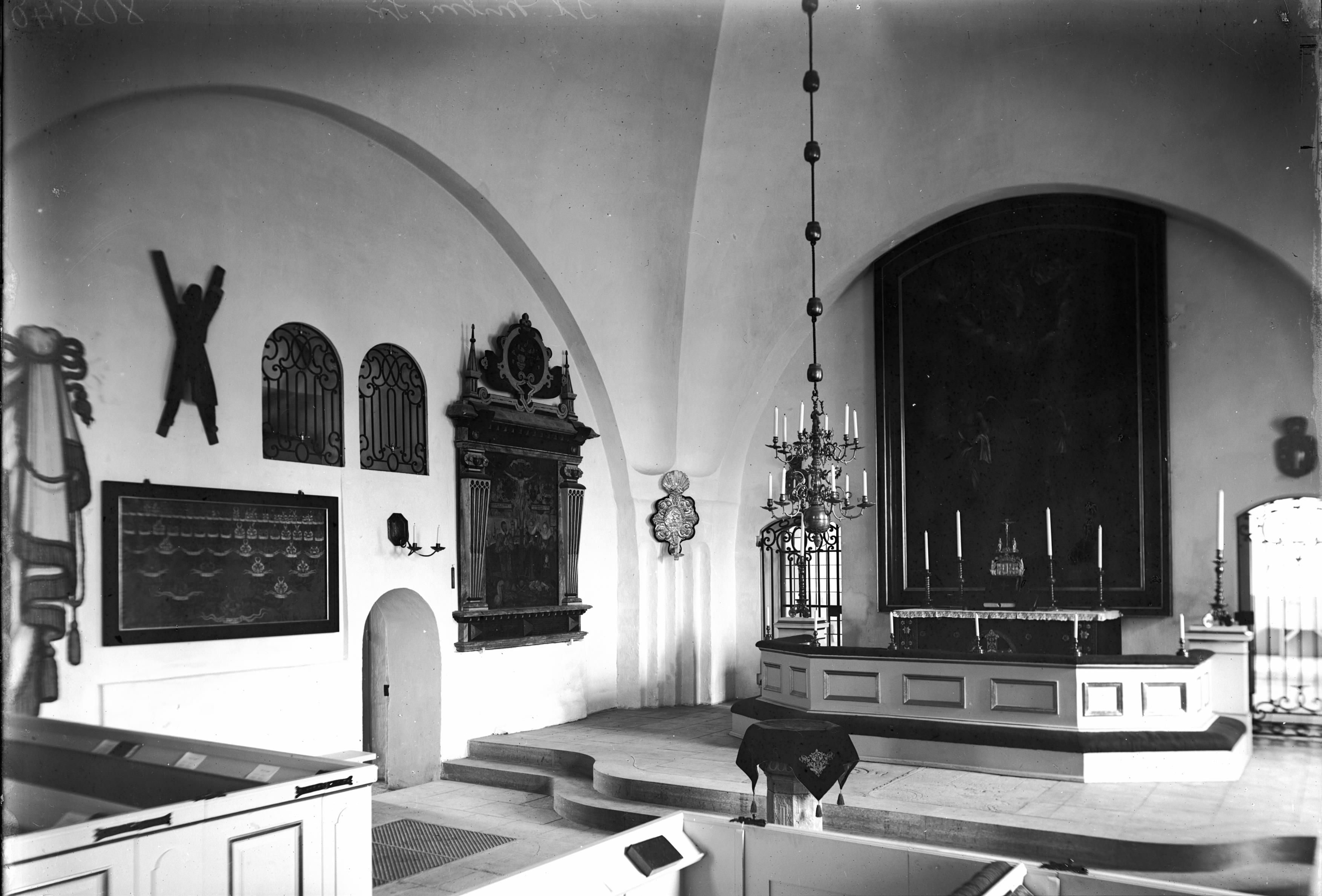 Sigurd Curman, Stora Malms kyrka