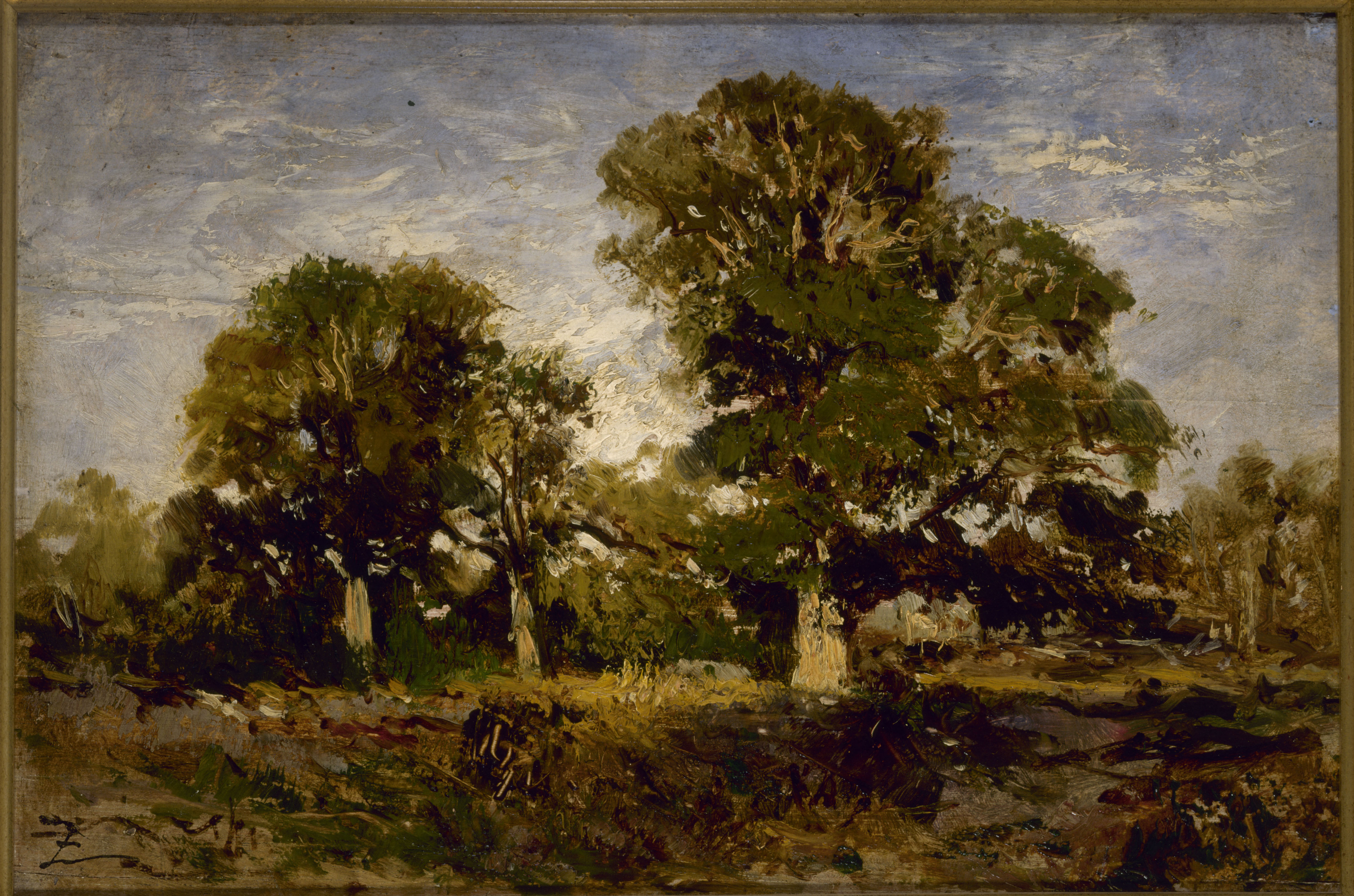 Félix Ziem, Les Chênes