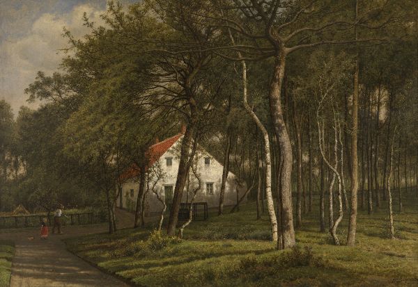Jean Pierre François Lamorinière, A Forester Cottage in Putte
