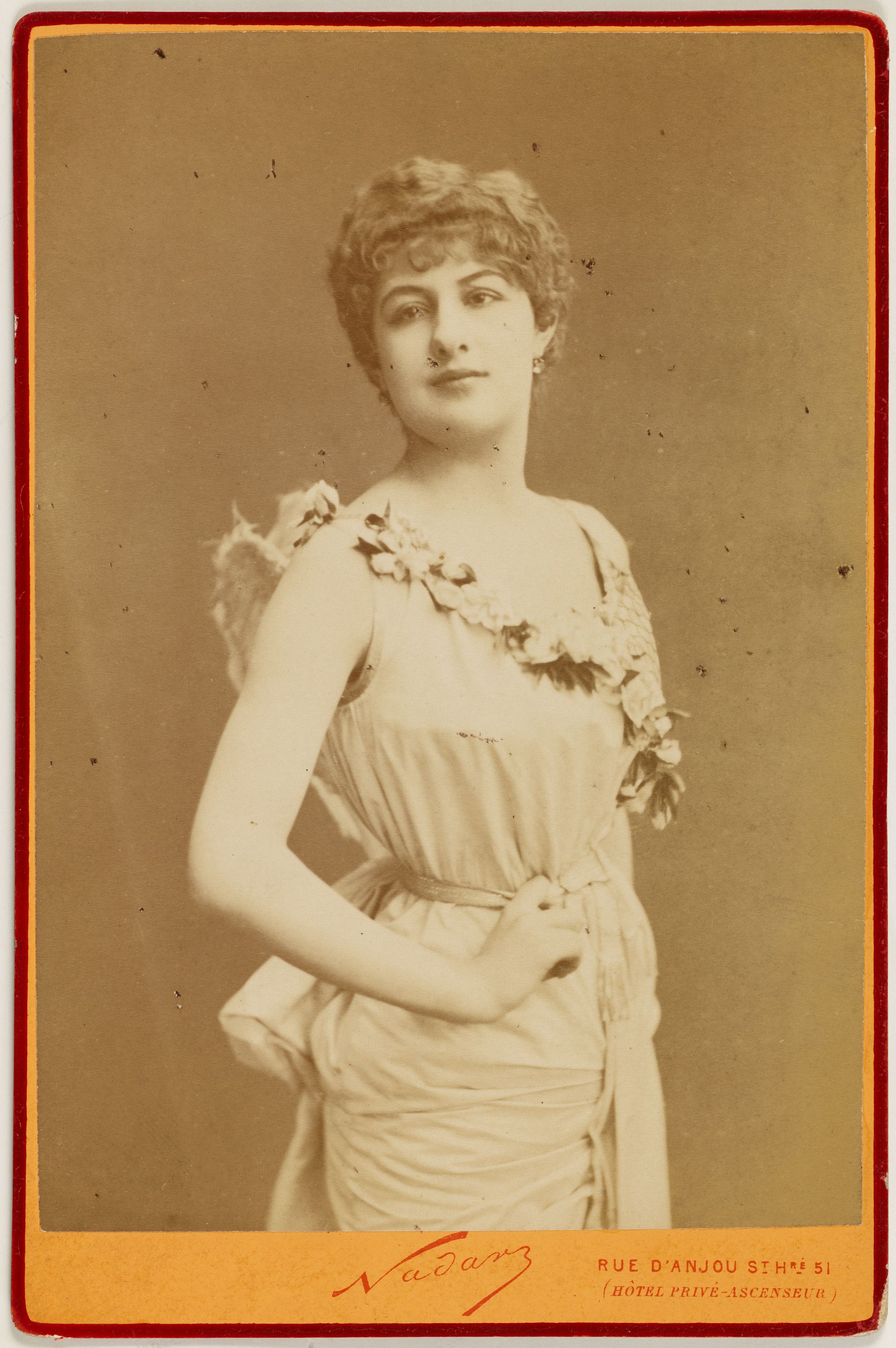 Atelier Nadar, Portrait de Cortès, actrice