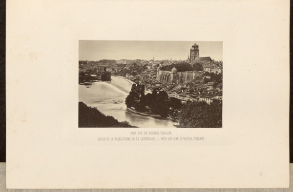 Unknown, Bern and the Cathedral Terrace