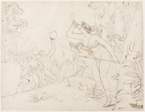 Unknown, Drawing by a member of the Sketching Society