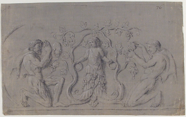 Anonymous, French, 19th century, Design for a Figural Relief